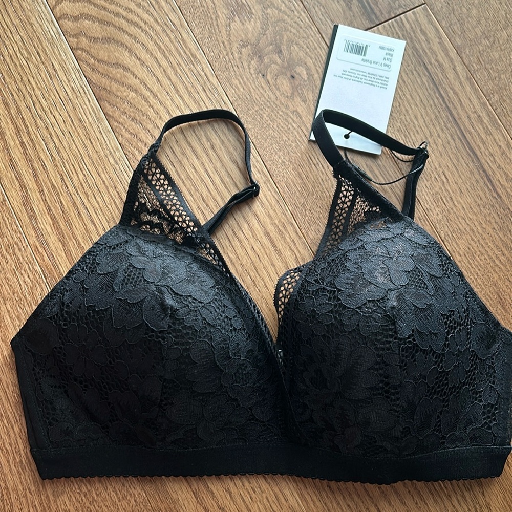 KnixDeep V Lace Bralette